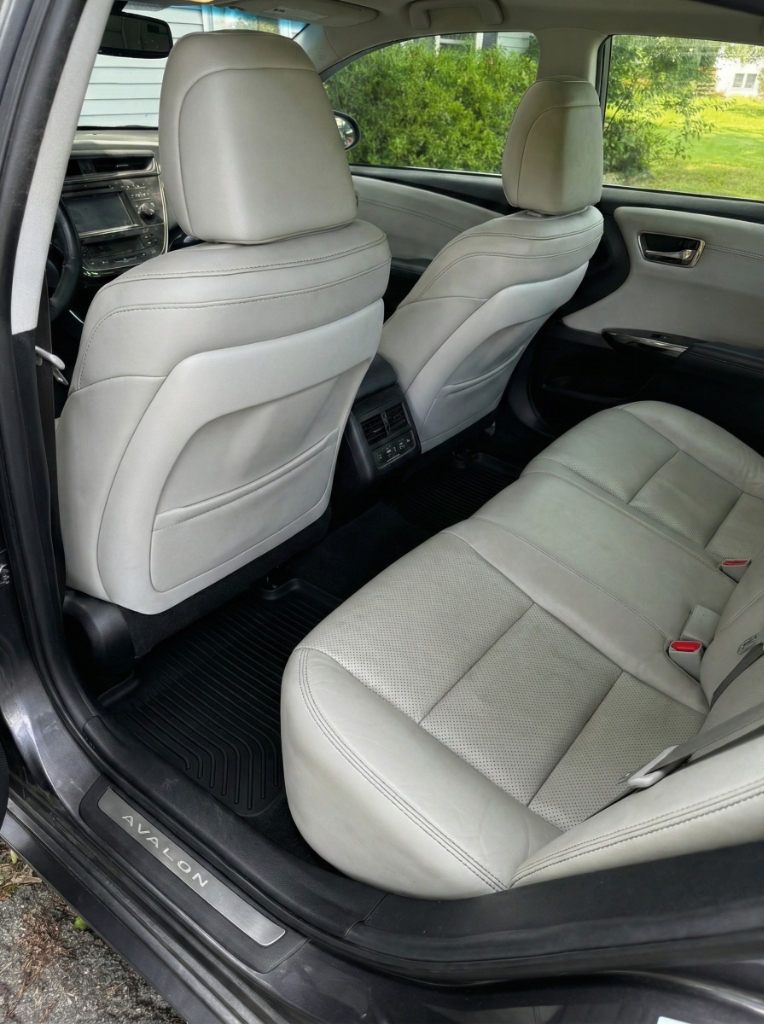 Car interior after detailing