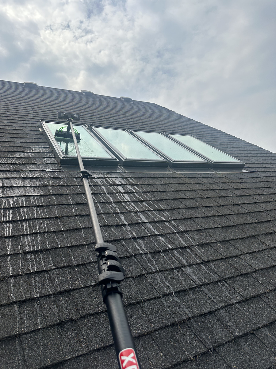 Skylight Washing